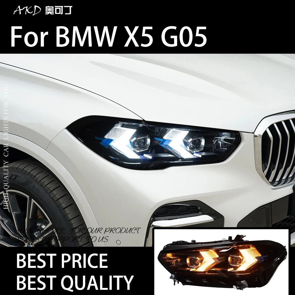 

Car Lights for BMW X5 G05 2019-2023 LED Auto Headlights Assembly Upgrade 2023 The Newest Style Design Dynamic Lamp Accessories