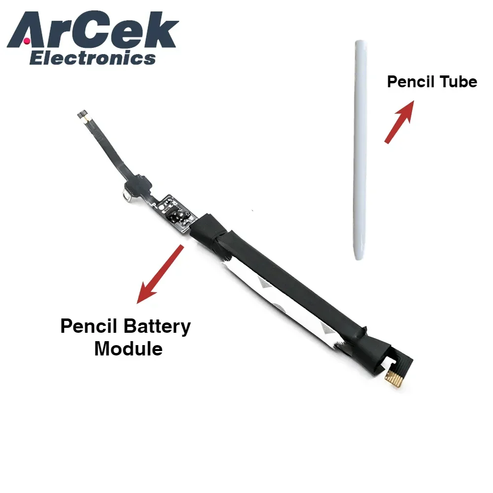 Replacement Build-in Battery Module for Apple Pencil 1st with The Pencil Tube for 1 Generation