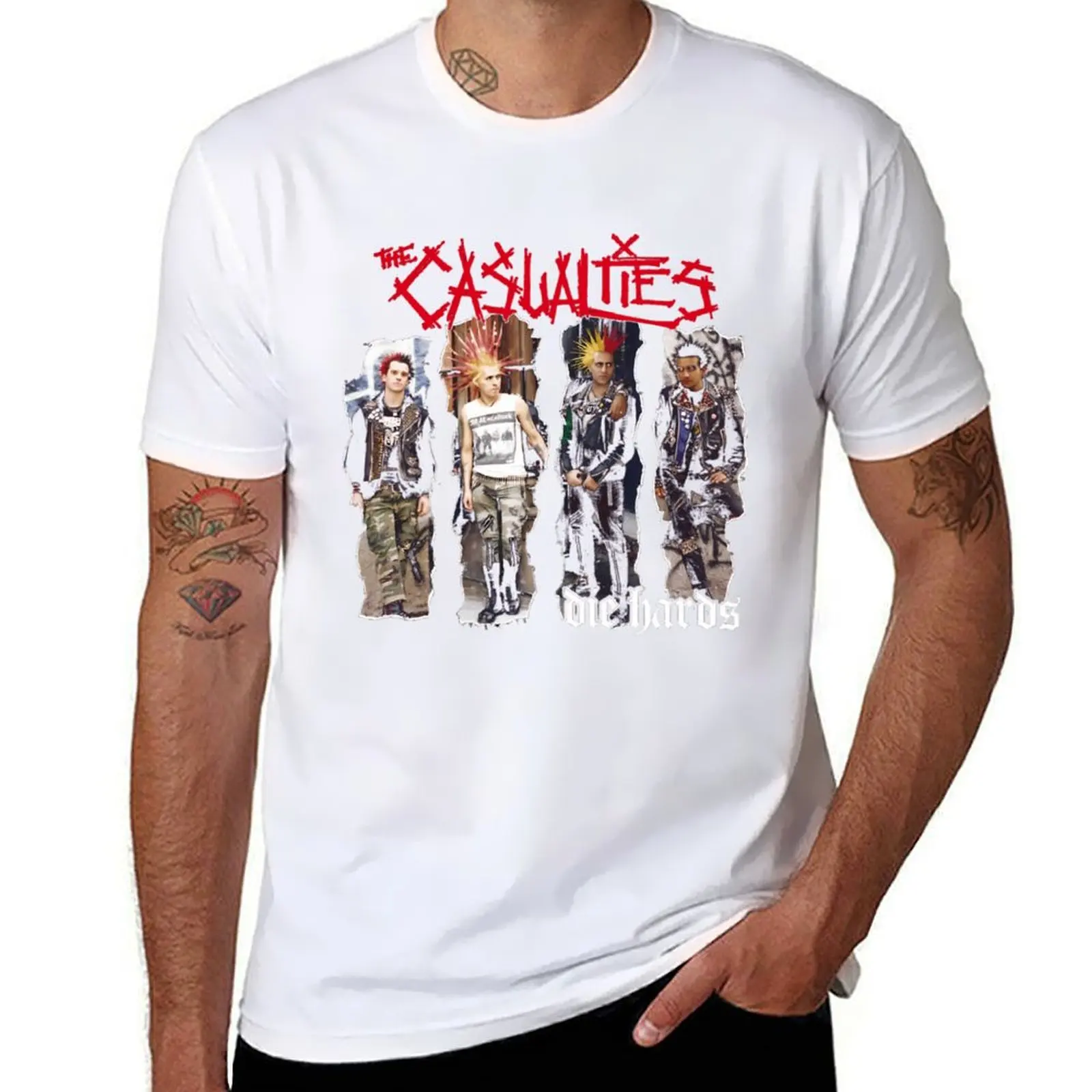 Casualties Hank T-Shirt Graphic Print Short Sleeve T-Shirt