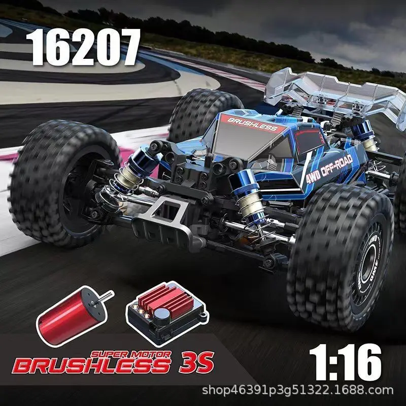 

Meijiaxin 1:16 бесщеточный автомобиль с дистанционным управлением 16207rc высокоскоростной внедорожный альпинистский автомобиль для мальчика модель с дистанционным управлением гоночная игрушка в подарок