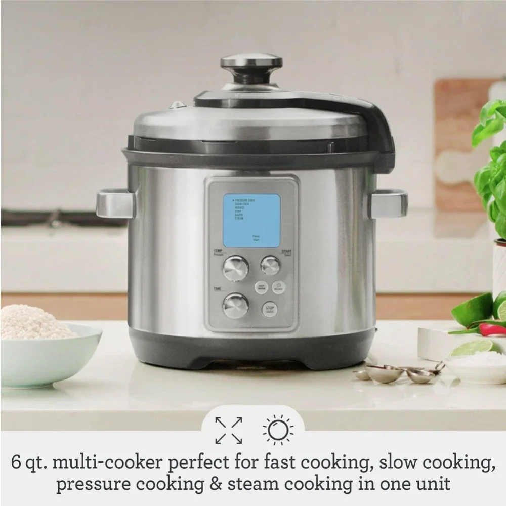 BPR700BSS Fast Slow Pro Slow Cooker, Brushed Stainless Steel