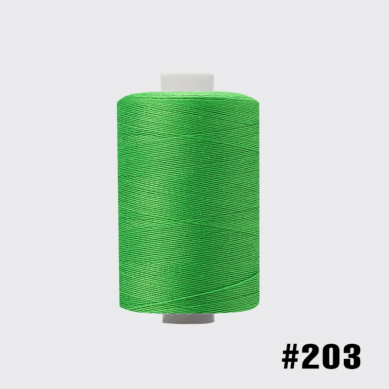 1 Roll 1000 Yards Colored Thread For Household Sewing, Green Color Series, Multifunctional Polyester 402 Sewing Thread