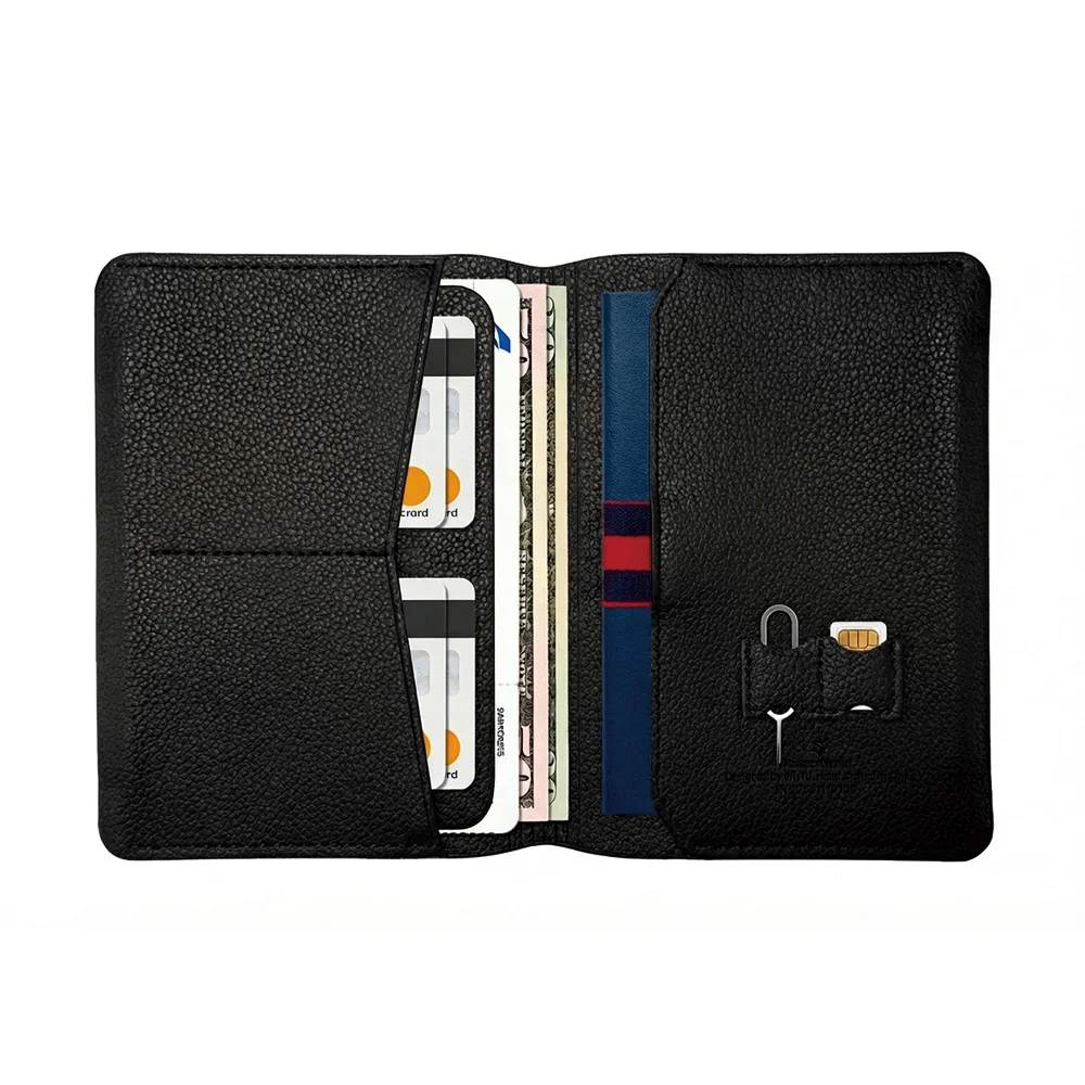 WiWU Master Reisepass-Geldbörse RFID Anti-Skimming PU-Leder-Tasche Hautfreundliche Organizer-Tasche Aufbewahrungs- und Tragetasche – Detail 8