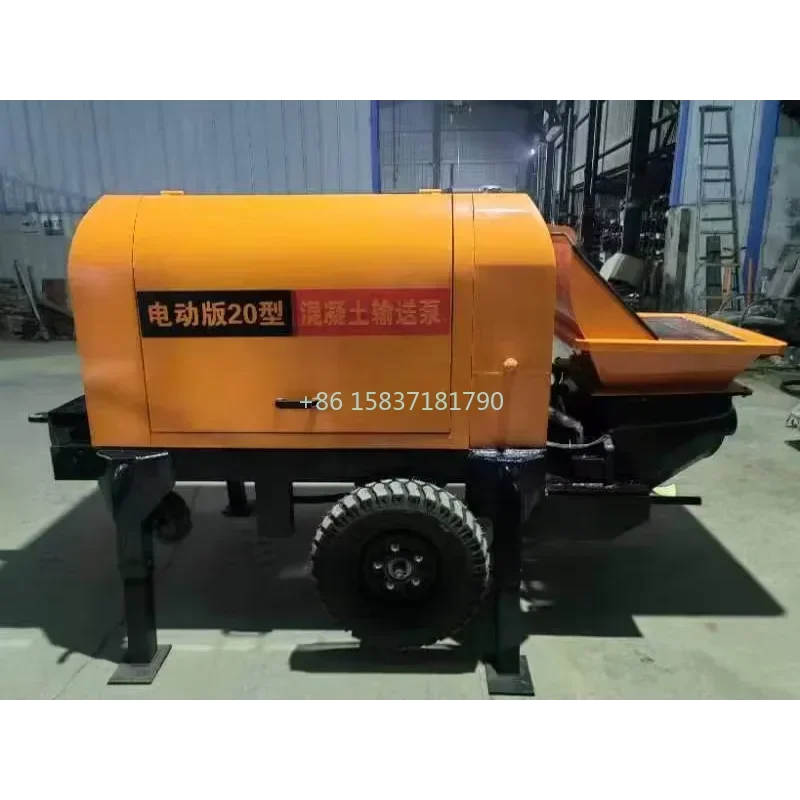 

High Pressure Concrete Mixer Pump Machine Mortar Concrete Pump Construction Mixing Machine Cheap Price Concrete Pump for USA