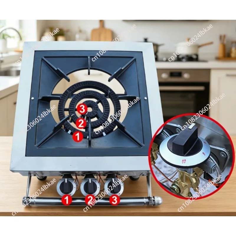 Commercial short leg low temperature soup stove, natural gas braised meat soup stove, restaurant kitchen fire soup stove other