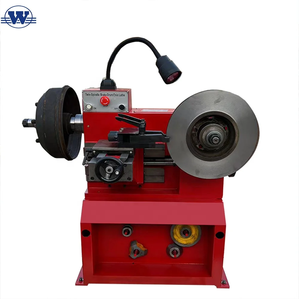 T8445A Small and medium-sized vehicles with two axles disc drum brake lathe machine