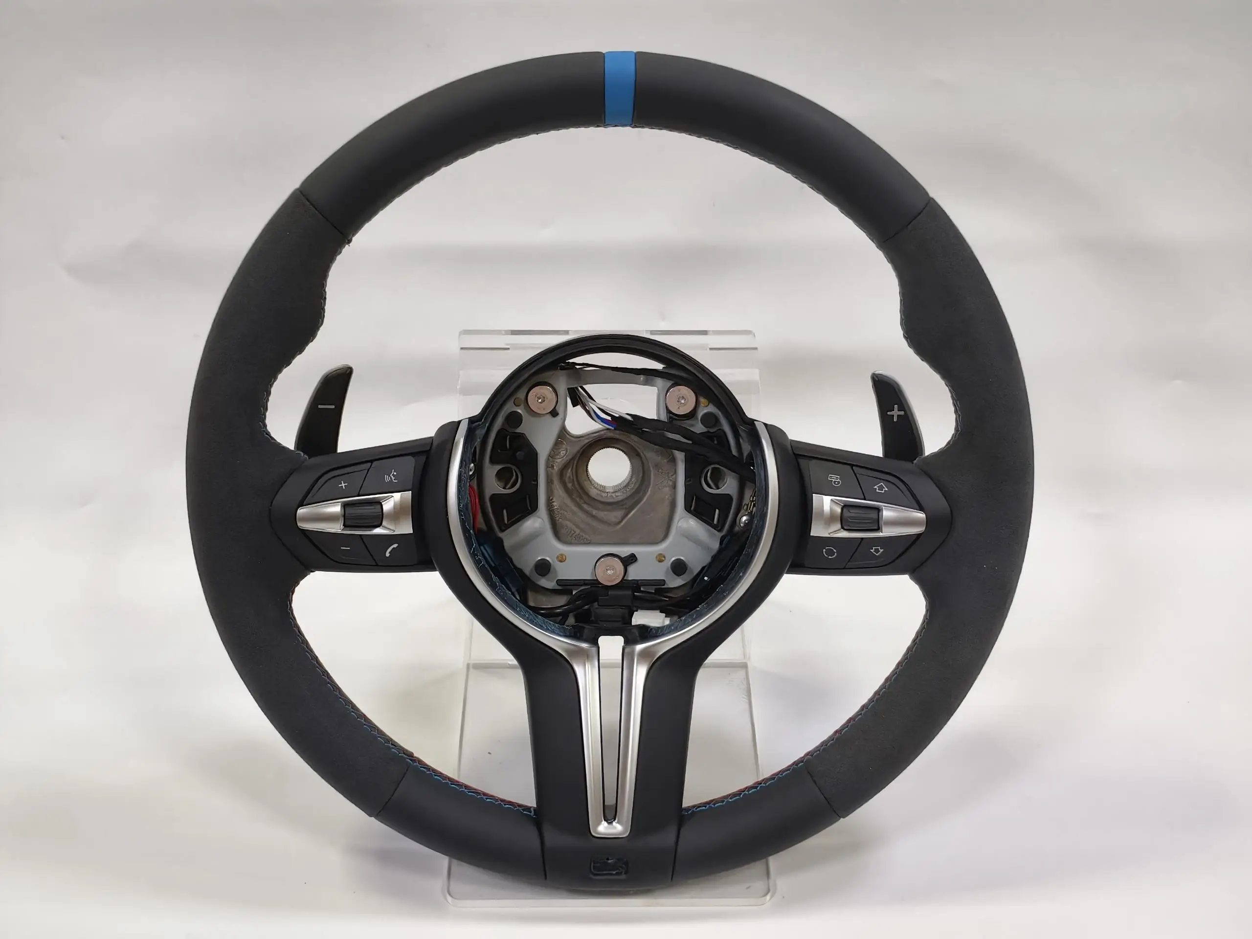 2026 Custom E Sport Leder Suède Stuurwiel voor E90 E87 E70 E84 F20 F30 F10 F11, Performance Upgrade Stuurwiel