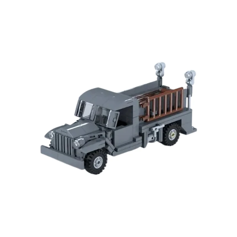 Class 135 US Army Fire Truck Model MOC Building Bricks War Equipment Modular Technology Gifts Holiday Assemble Children Toy Suit
