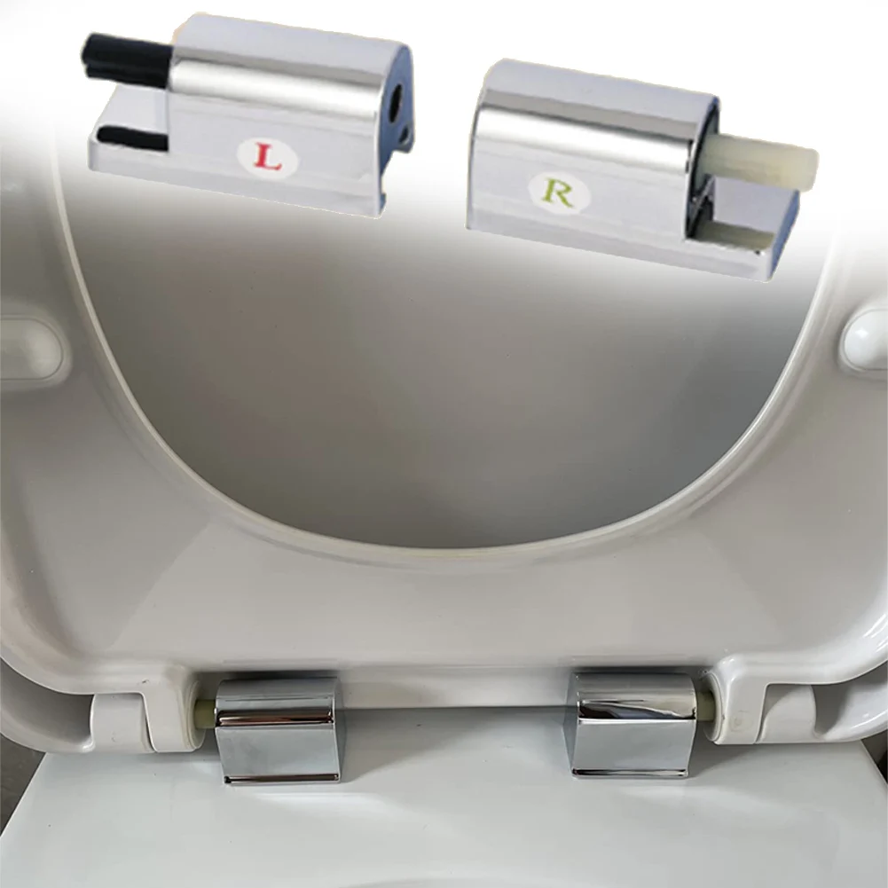 Toilet Lid Hinges Toilet Soft Close Fittings Toilet Cover Mounting Fixing Connector Rotating Damper Hinges