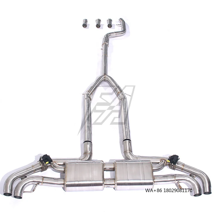 

For X7 G07 2020 Exhaust System Middle Tail High Performance Cat Back Exhaust Pipe Electronic Exhaust Valve Muffler