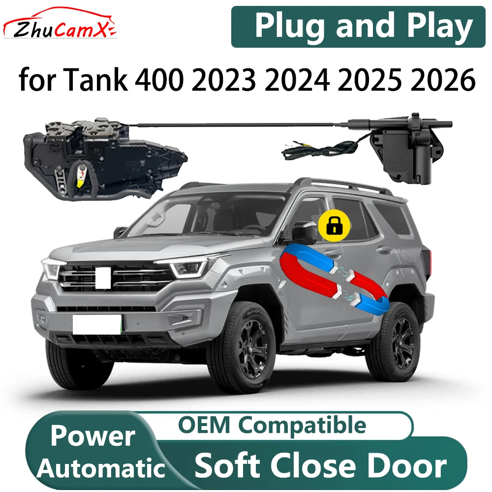 

ZhuCamX for Tank 400 2023 2024 2025 2026 Automatic Electric Soft Close Door Closer Power Closing Door Comfort Closing System