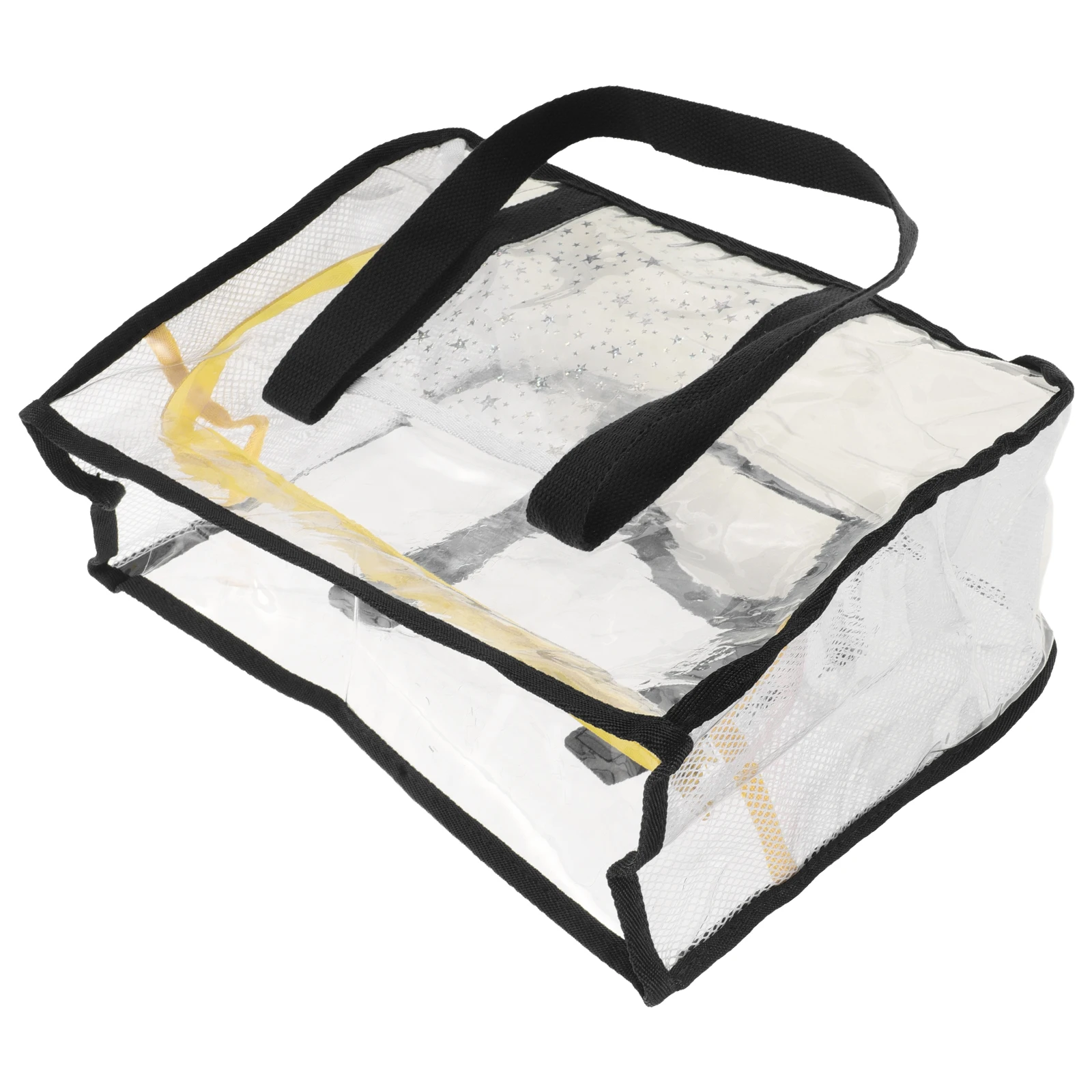 

1PC Large Capacity Waterproof Travel PVC Transparent for Women Portable Pool Storage Outdoor Swimming Clear Tote Bag