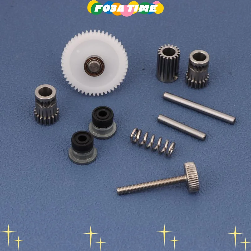 Kit de actualización de acero endurecido de engranaje de transmisión Dual, extrusora Drivegear para extrusora BMG para impresora 3D Prusa I3, piezas de extrusora Bowden