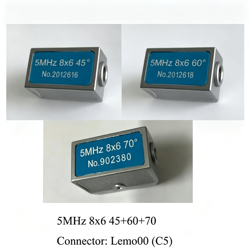 2MHz 4MHz 5MHz Angle Beam Probe Transducer 3x4 4x5 8x6 8x9 10x10 14x14 for NDT Ultrasonic Flaw Detector Non‑Destructive Testing view 4
