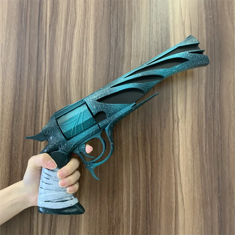 1:1 Fantasy Revolvers Starry Sky Warriors Weapon Coloured Gun Technology Revolvers Cosplay Magic Safety PU No Shooting