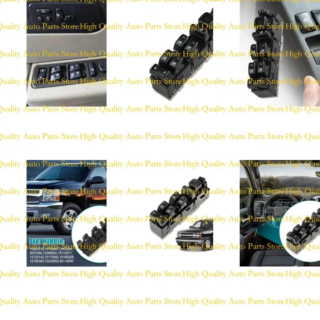 

G7NA Driver Side Power Window Switch for 1500 2500 DWS-394 920-022 Window Lifter Button