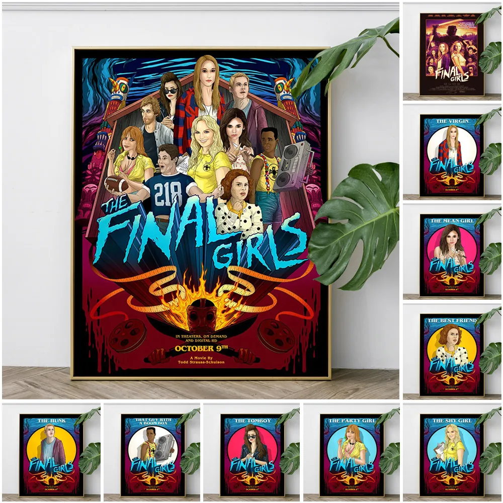 The Final Girls Comedy Thriller Film Art Print Poster Movie Wall Stickers Home Decor Canvas Painting