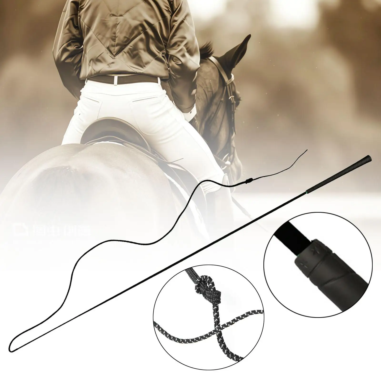 

Riding Crop Horse Whip Long Length Accessories Riding Horse Equipment Horse Training Whip Equestrian Riding Whip for Horse