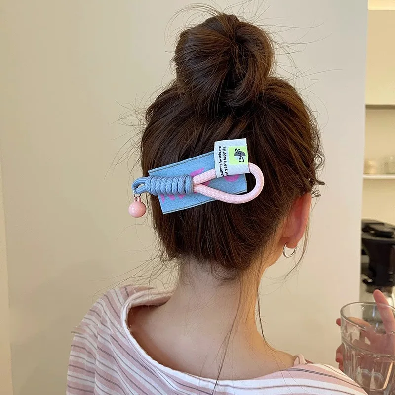 Y2K Sweet~Cute Personalized Design BB Clip Fragmented Hair Clip New Side Clip Advanced Hair Accessories Headwear