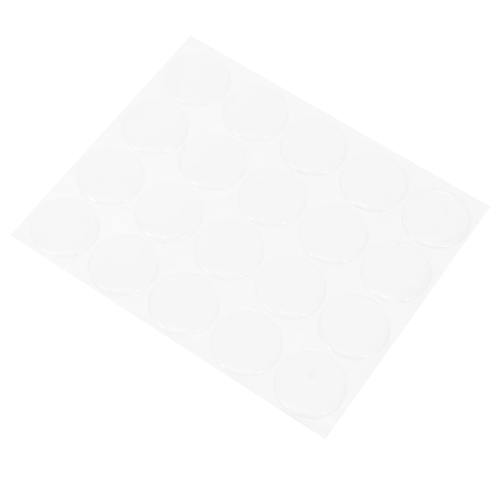 

30pcs Transparent Gel Stickers Round Putty Adhesive Pads For Wall Door Protection Impact Sound Absorption Sleep Comfort