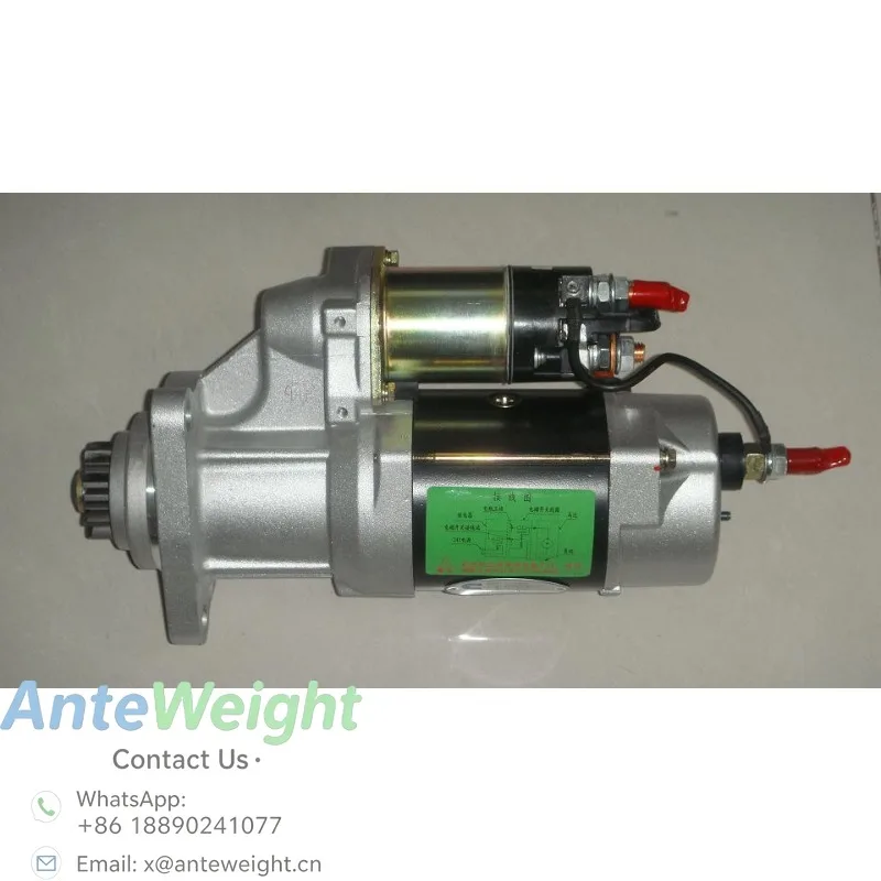 Genuine / Aftermarket Starter Motor 3021036 For Cummins NT855 NTA855 Diesel Engine Starting Motor Assy 24V Heavy‑Duty