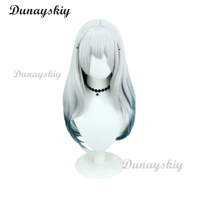 Honkai Star Rail Firefly Cosplay Wig 67cm Long Straight Wig Anime Wigs Heat Resistant Synthetic Firefly Cosplay Wigs