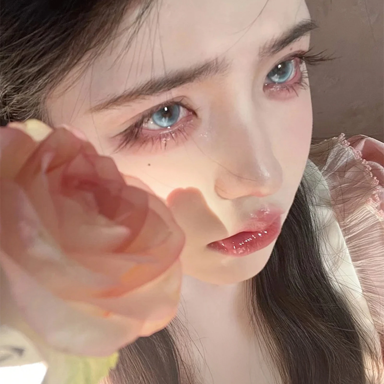 Sztuczne rzęsy do dolnej powieki bez kleju, naturalne, segmentowe, efekt wróżki, rzęsy do dolnej powieki w stylu manga, narzędzie do makijażu rzęs.