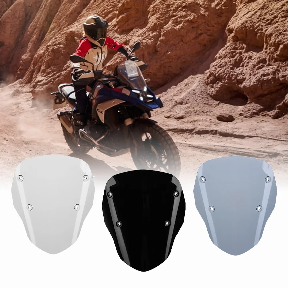 R1300GS Windscreen ABS Clear Black For BMW R 1300 GS Adventure Trophy 2023 2024 Wind Deflector Fairing Motorcycle Accessories