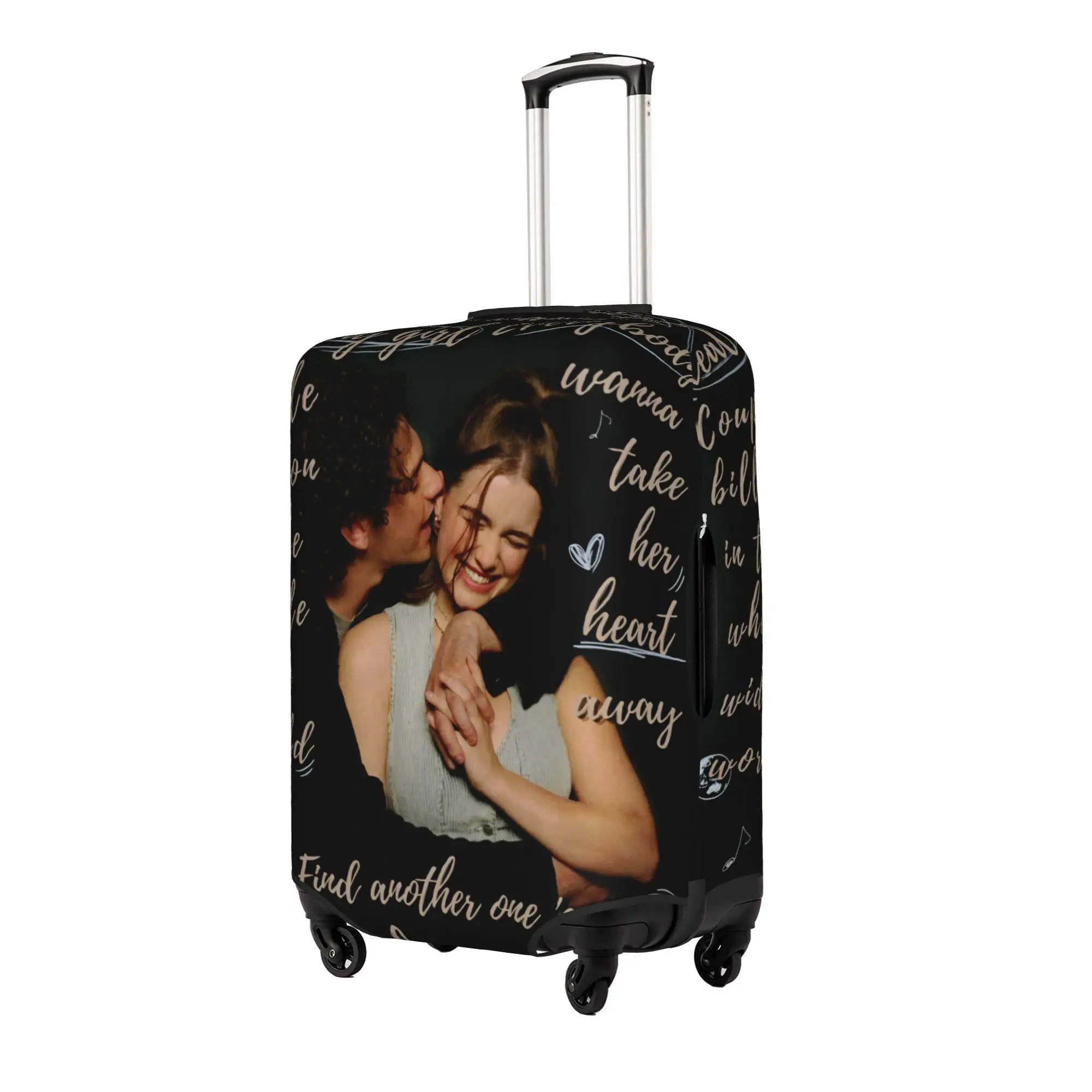 Custom Offs Campuses Luggage Cover Fashion Romantic TV Series Suitcase Protector Covers Suit For 18-32 inch