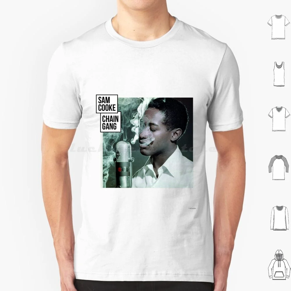 Sam Cooke (álbum) camiseta 6xl algodón Cool Tee Soul Music Sam Cook Marvin Otis Redding álbum Band