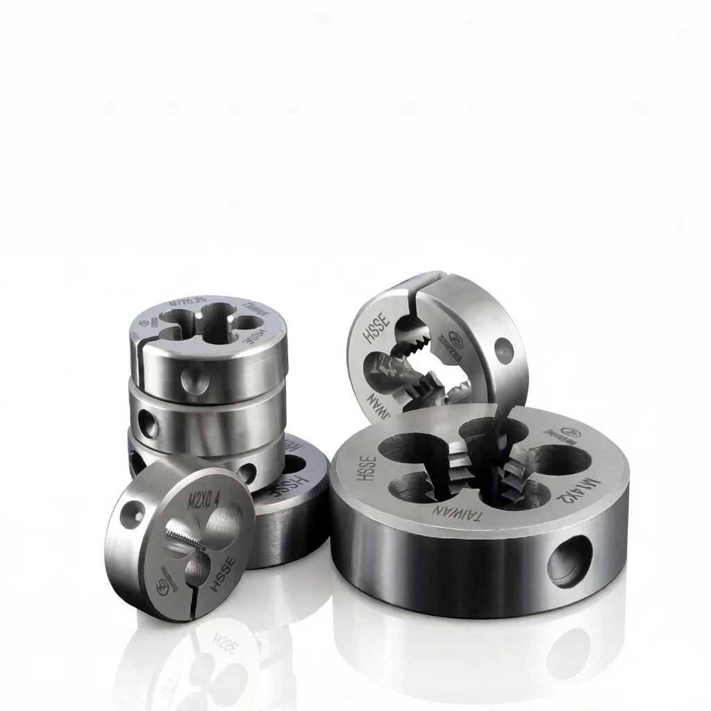M0.8 M0.9 M2.4 M3.5 M4 M5 M6 M7 Professional Hand Tool Repair High Precision Stainless Steel Adjustable Metric Thread Die