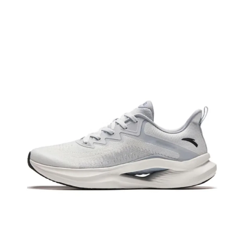 Anta Wind Control Comfortable Fabric Cushioning Slip Resistant Low top Training Running Shoes Men's Gray 112425536-2