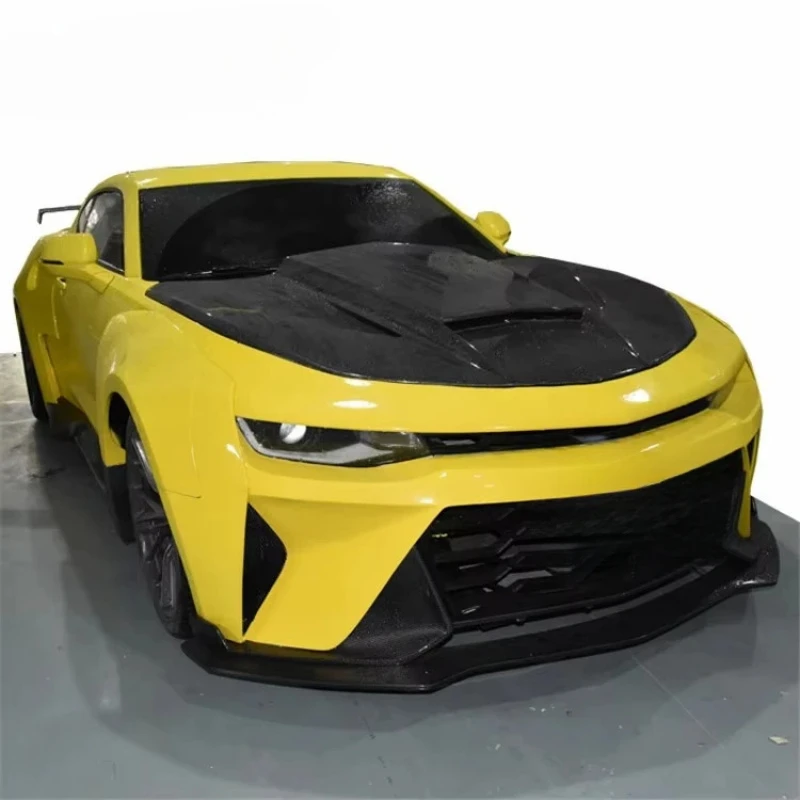 Front Rear Bumper Side Skirts Fender Hood Wing Spoiler Fit 2017 Camaro