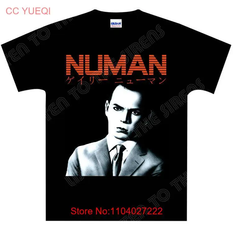 Gary Numan (Tubeway Army) Touring Principle Japan T-Shirt - Brand NEW