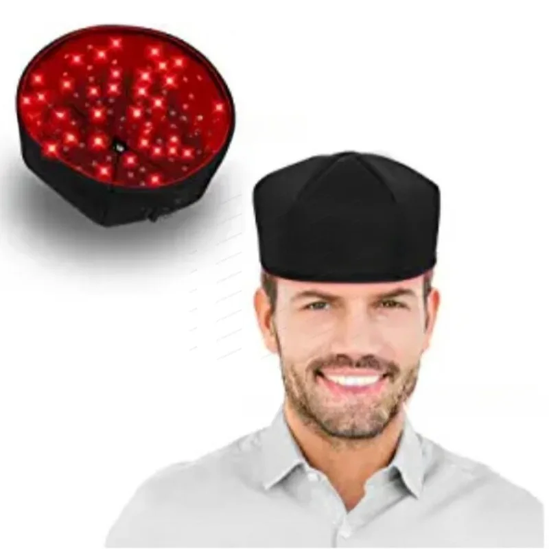 Red Light LED Heating Cap, Infrared Thermotherapy Cap for Home Hair Care, Daily Scalp Relaxation & Beauty Salon Use