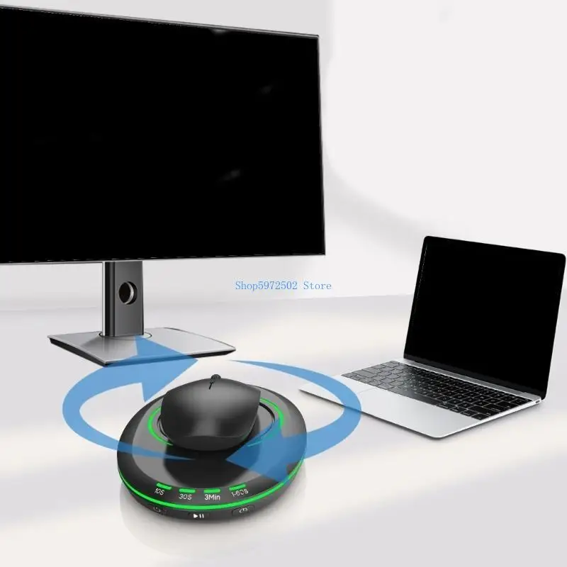 Y3NC USB Mouse Mover Automatic Computer Motion Keeping PC Awake Energy Saving Device