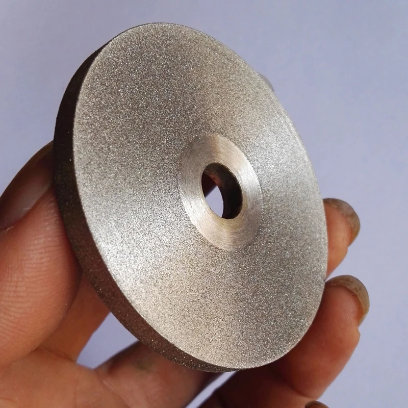 

60x5x10mm Hole Grinding Wheel Electroplated Diamond Three Side grinding Polisher Tungsten Steel Alloy