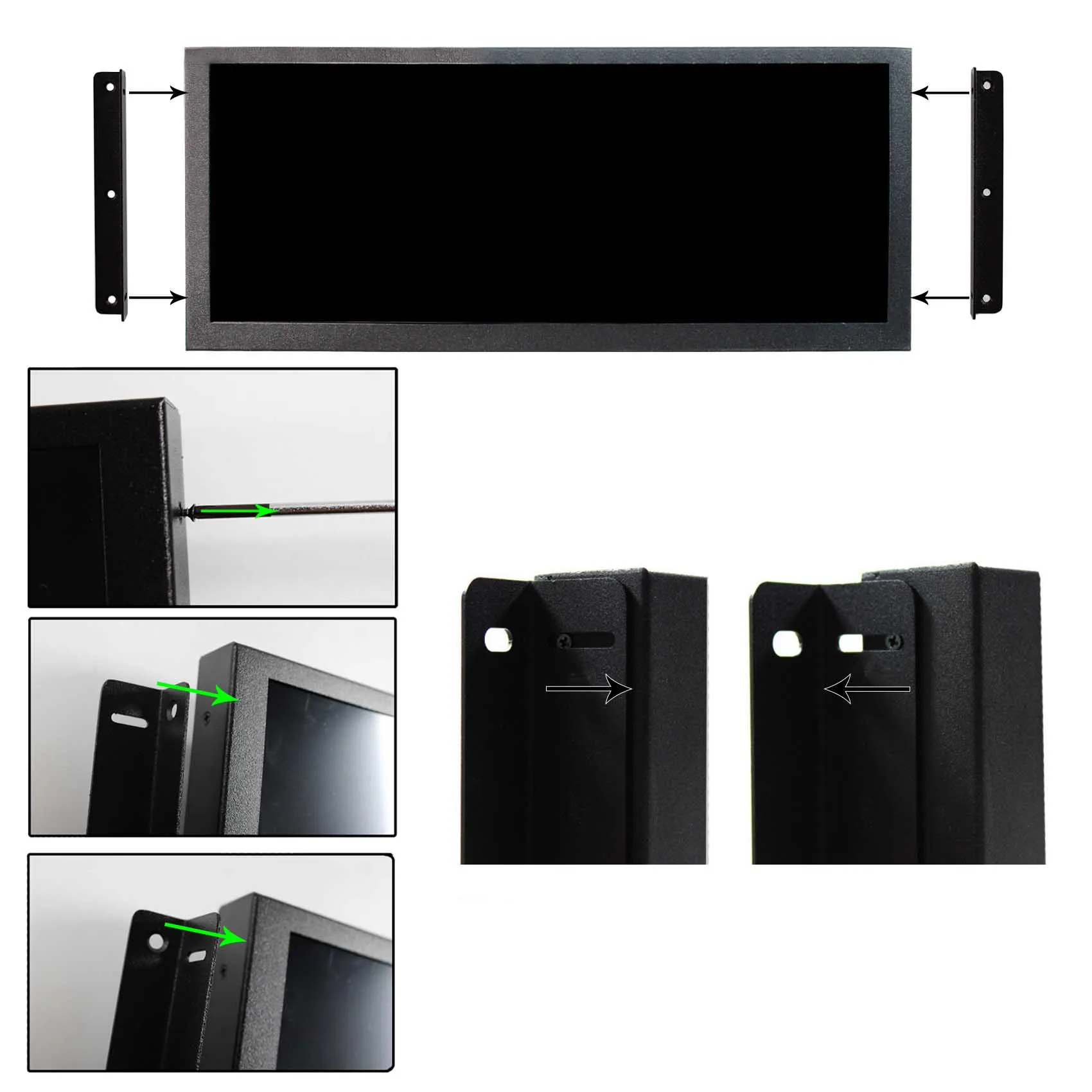 شاشة عرض IPS LCD arquee ، شاشة عرض واسعة ، H DMI ، شاشة x FHD للألعاب ، 850nit ،