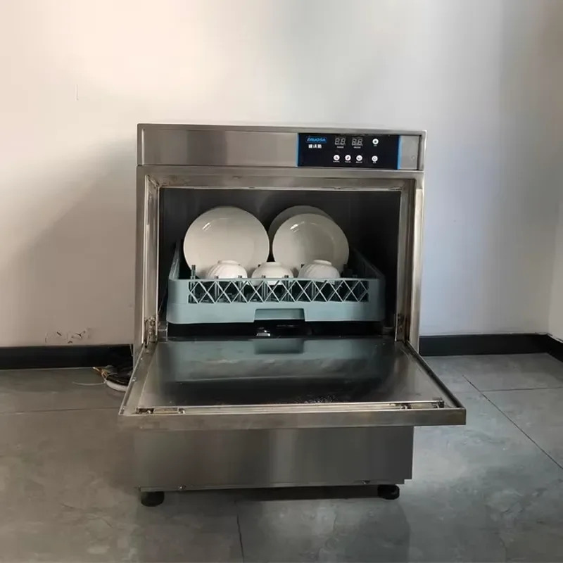 For Smart Small Commercial Industrial Electric Stand Alone 304 Stainless Steel Desktop Dishwasher With Capacity Of 16 Sets