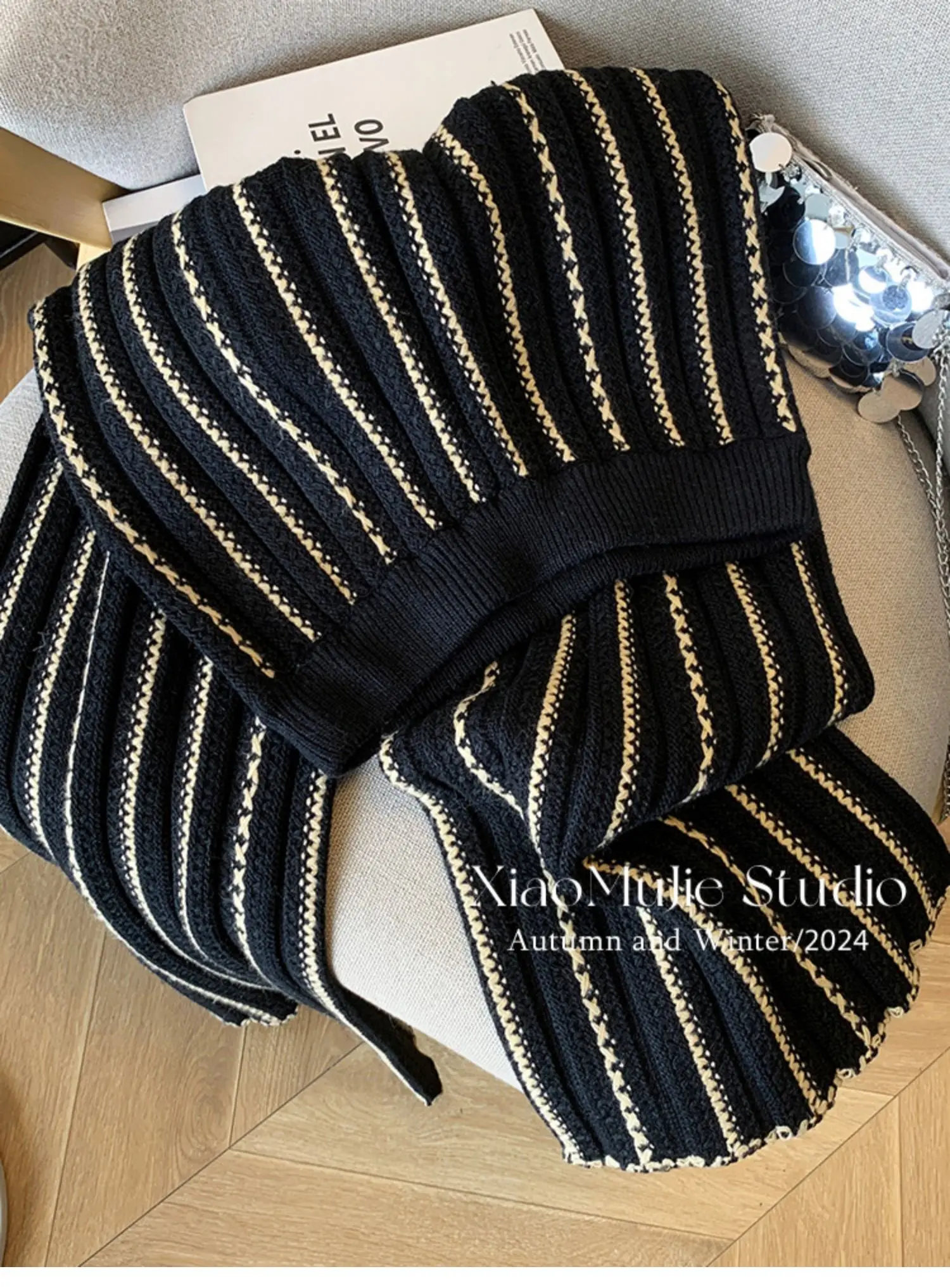 

Summer Womens Jeans Blue High Waist Baggy Casual Vintage Design Sense Straight Y2K Pants Street American Wide Leg Denim Trouser