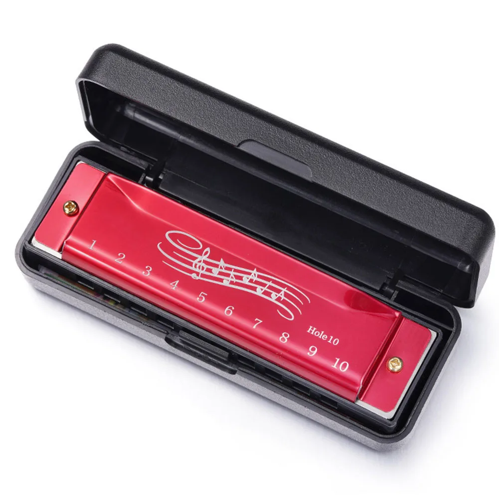 Blues Harmonica Harmonica Musical Instruments Folk World Kids’ Musical Toy 10 HOLE HARMONICA ESTABLISH MUSICALITY