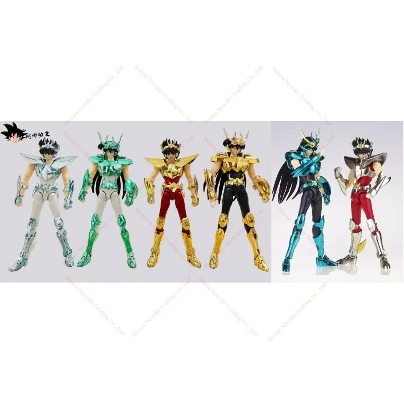 In Stock KUN MST Newborn Tianma Seiya + Tianlong Emitting Purple Dragon + Shenglong Ba Saint Seiya Myth EX A Moveable Doll