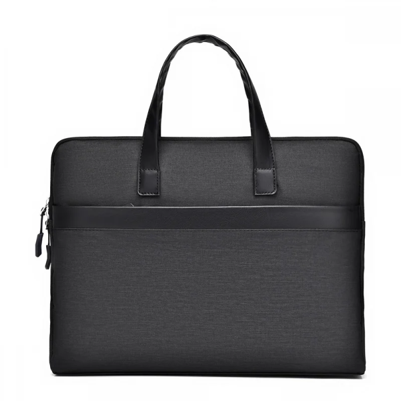 Laptop bag business laptop bag men's 14-inch portable document bag briefcase customizable