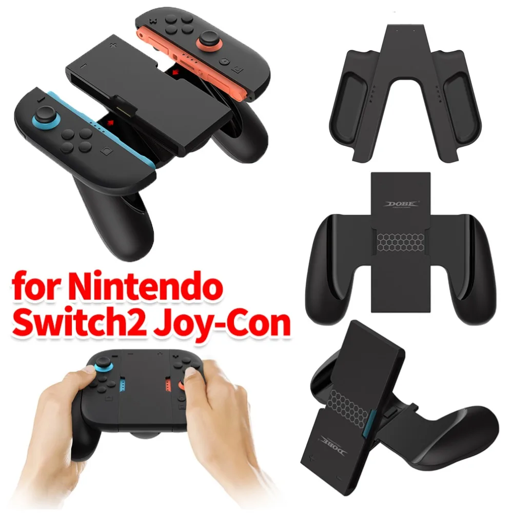 Charging Grip Bracket for Switch 2 Joycon Handled Gaming Controller Grip Magnetic Portable Charger Station for Switch Accessorie
