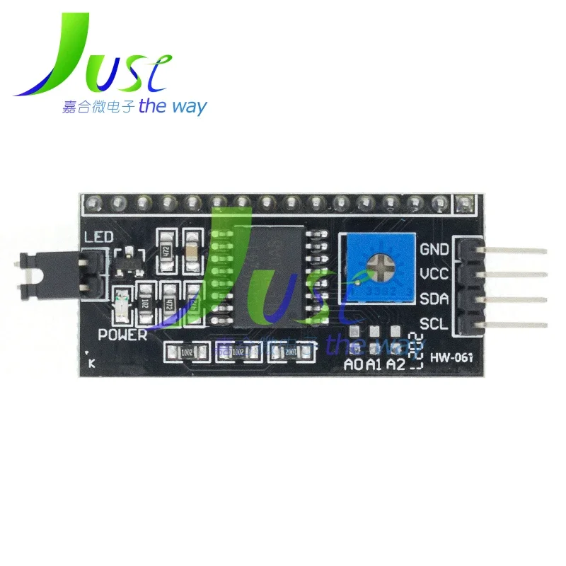 20pcs/lot LCD module Blue Green screen IIC/I2C 1602 for arduino 1602 LCD UNO r3 mega2560 LCD1602+IC2
