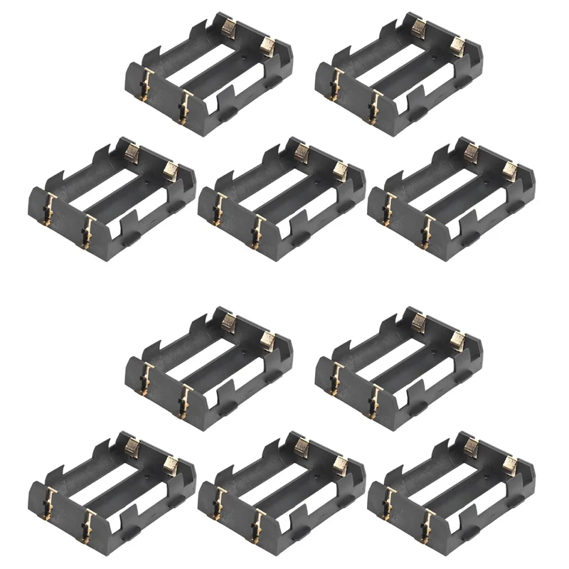 

B28C-10 шт./лот 2X26650 держатель батареи SMD с бронзовыми штифтами 26650 ящик для хранения батарей TBH-26650-2C-SMT