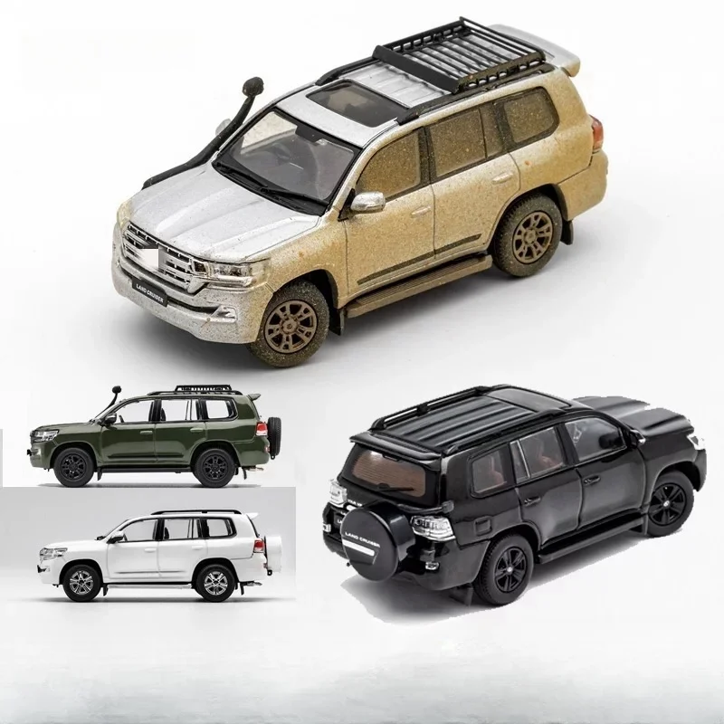 GCD 1:64  LandCruiser LC200 backpack version alloy car model