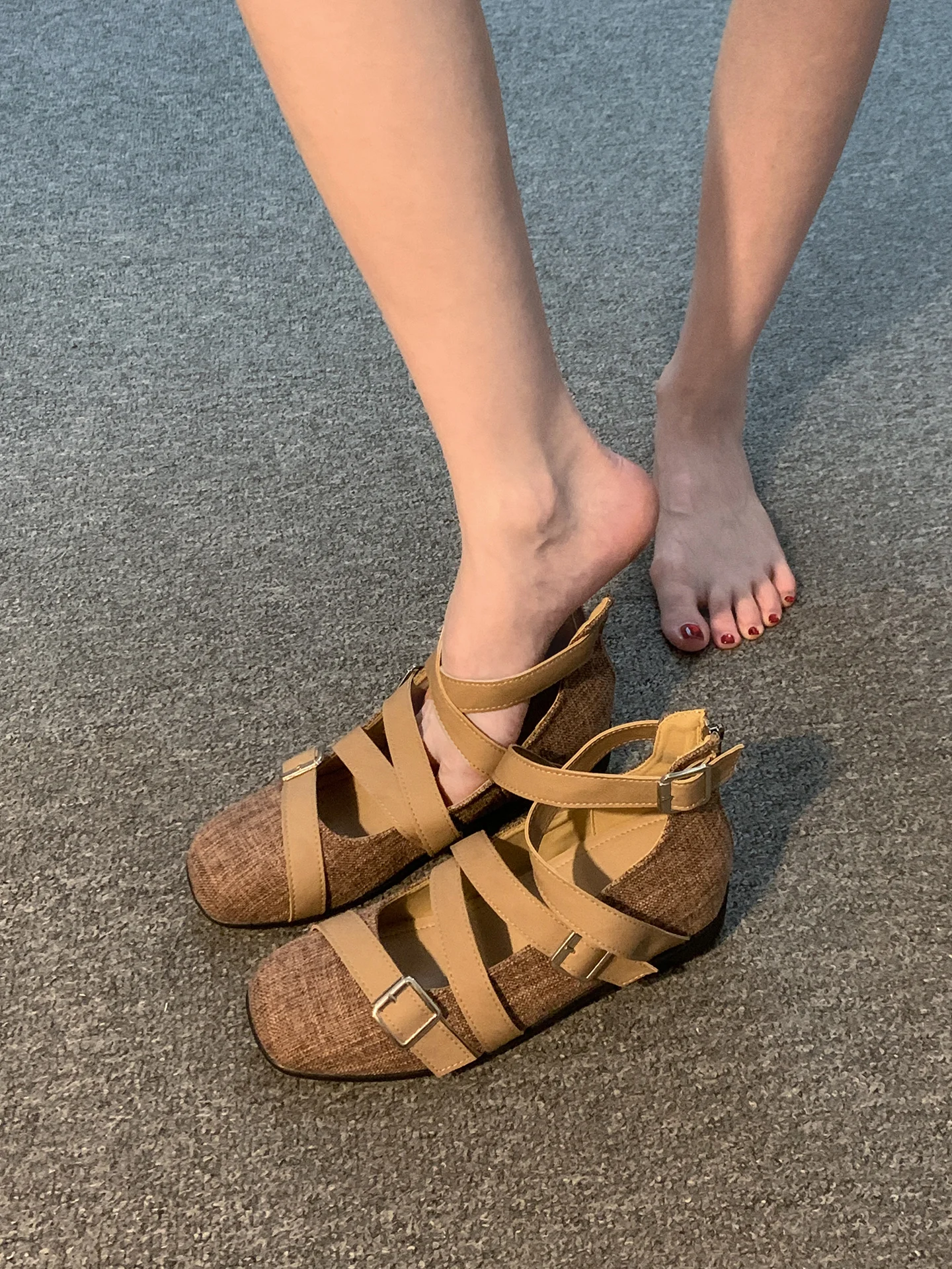 

Women's Shoes Mary Jane 2025 New Autumn Height Increasing Ballet Shoes