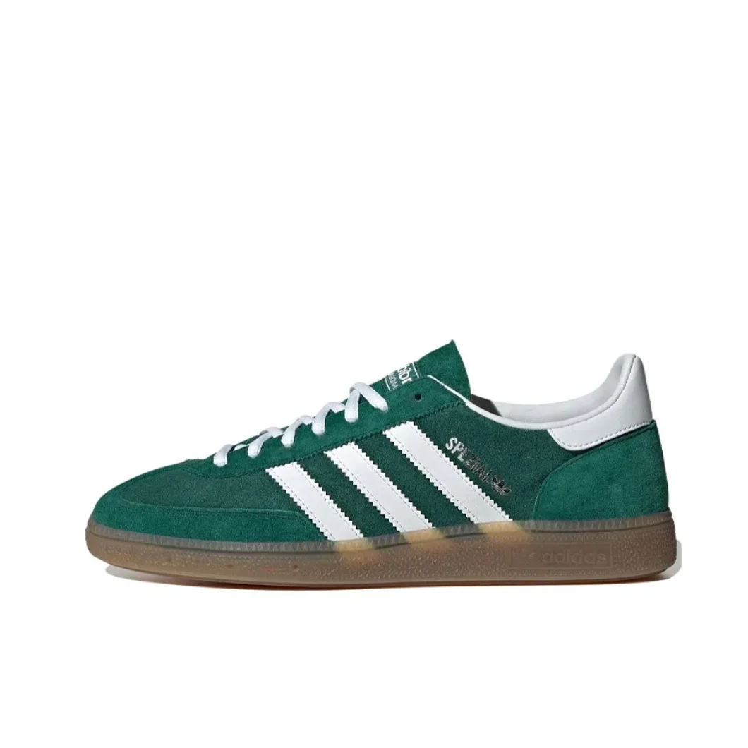 Adidas green and white colorway HANDBALL SPZL retro comfortable low-top boardshorts men's and women's casual shoes