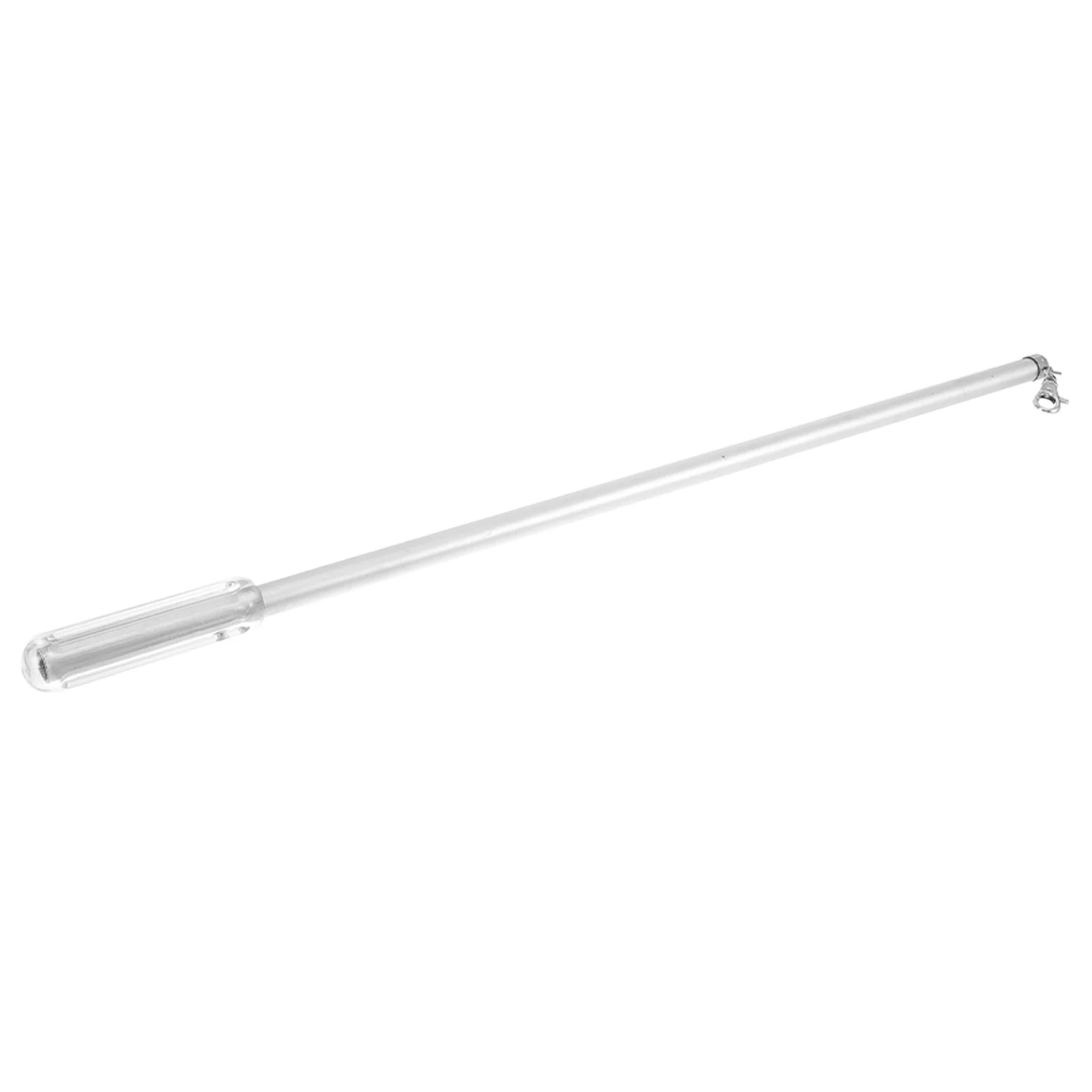 

Adjustable Long Aluminum Alloy Manual Push Pull Curtain Rod Wand For Drapes Easy Grip Handle Keychain Portable